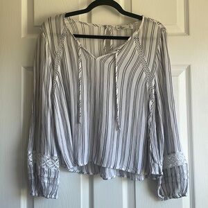 Hollister Long Sleeve Blouse